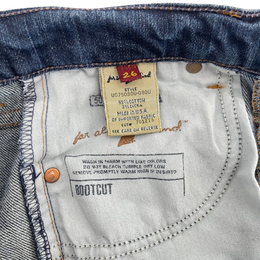 7 For All Mankind Bootcut Jeans Women Size 26 Short - Picture 3 of 3